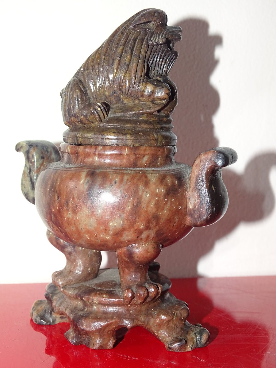 Hard Stone Sculpture, 19th Century, China, Asia, Amateur Collection-photo-2