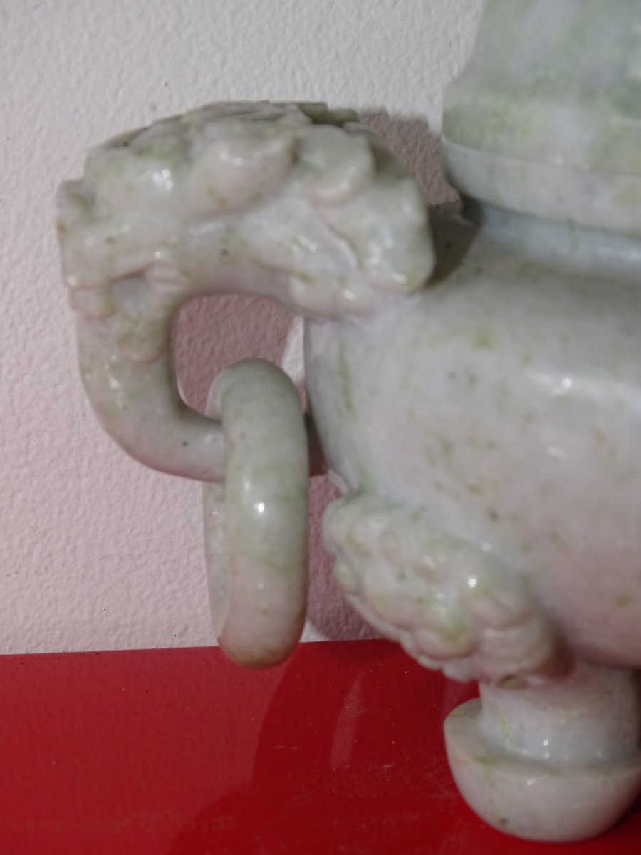 Hard Stone Urn, Jade, 19th Century, China, Asia, Amateur Collection-photo-3