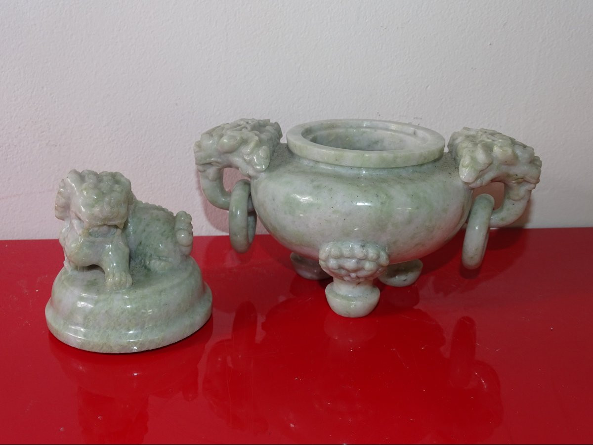 Hard Stone Urn, Jade, 19th Century, China, Asia, Amateur Collection-photo-4