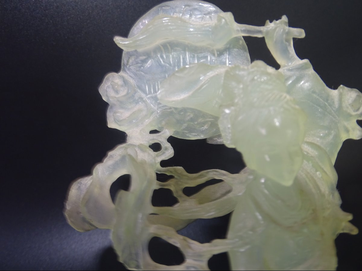sculpture pierre dure, jade, XIXème, chine, asie, collection d'un amateur-photo-3