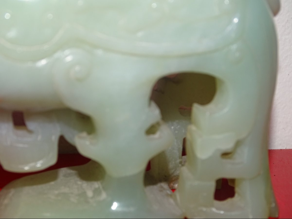 Hard Stone Sculpture, Jade, 19th Century, China, Asia, Amateur Collection-photo-4