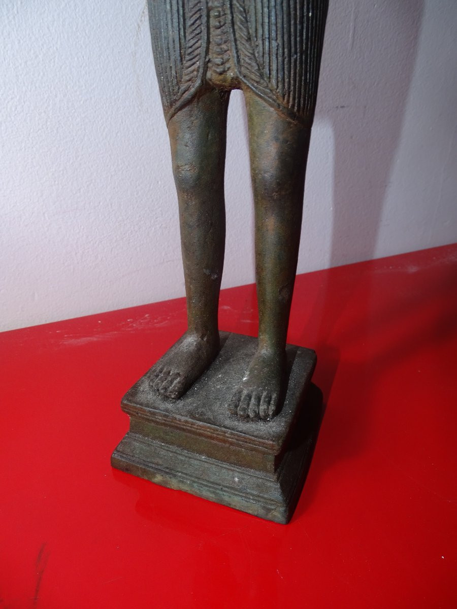 bouddha en bronze, cambodge, 43 cm, XIXème-photo-1