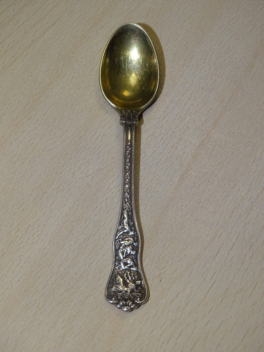 cuillère argent massif, TIFFANY & CO, 1878