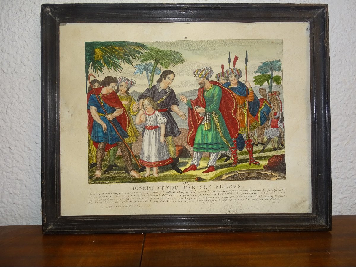 paire de gravures joseph en égypte, époque empire, XIXème-photo-2