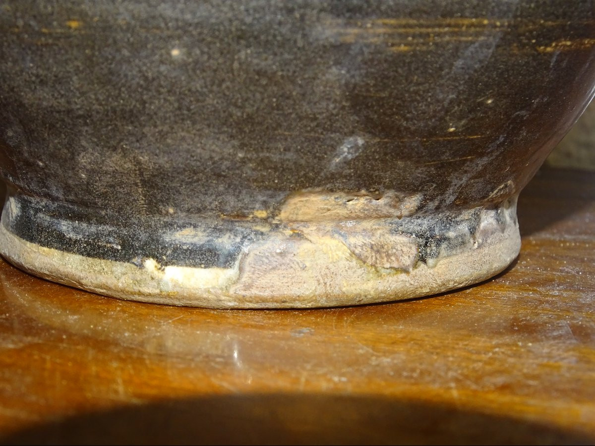 Vase sculpté Ji Zhou Yao de la dynastie Song  Xème-photo-1