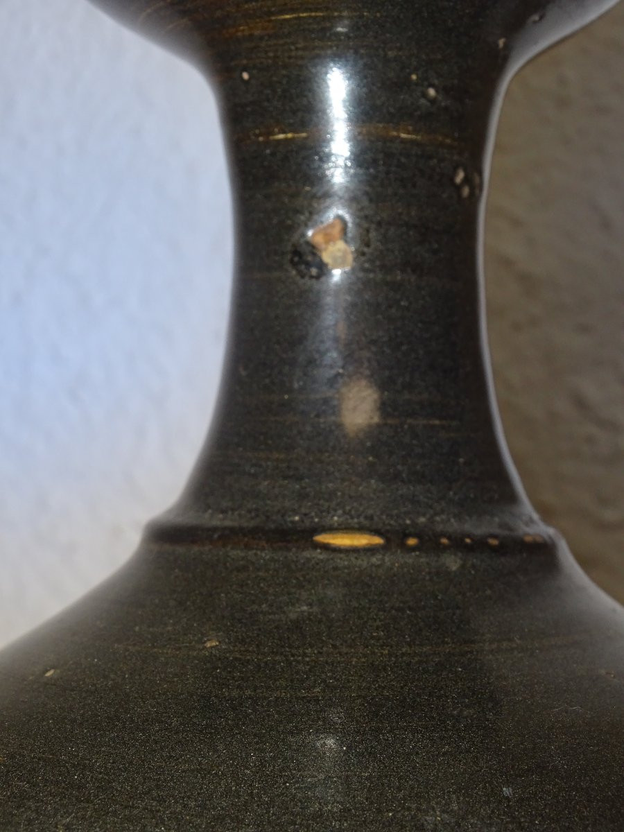 Vase sculpté Ji Zhou Yao de la dynastie Song  Xème-photo-2