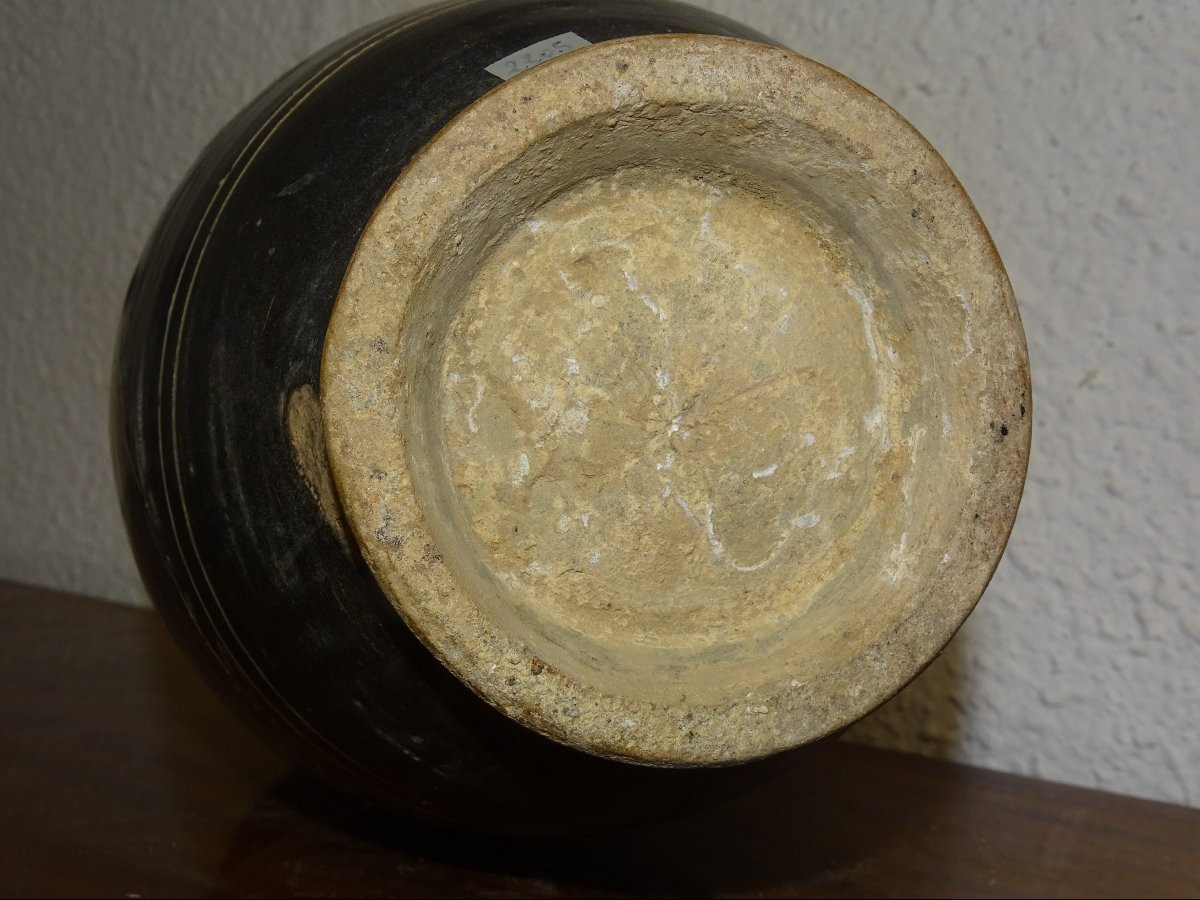 Vase sculpté Ji Zhou Yao de la dynastie Song  Xème-photo-3