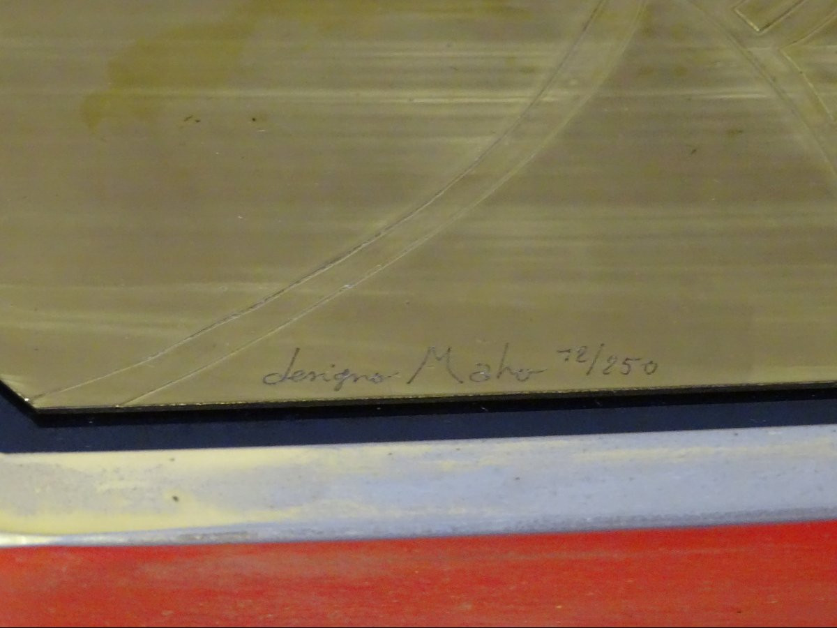 Lampe de Bureau par Georges Mathias pour Maho, Belgique, 1970-photo-3