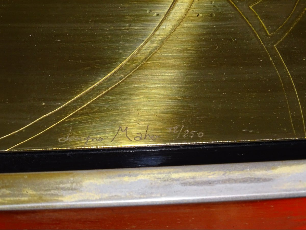 Lampe de Bureau par Georges Mathias pour Maho, Belgique, 1970-photo-5