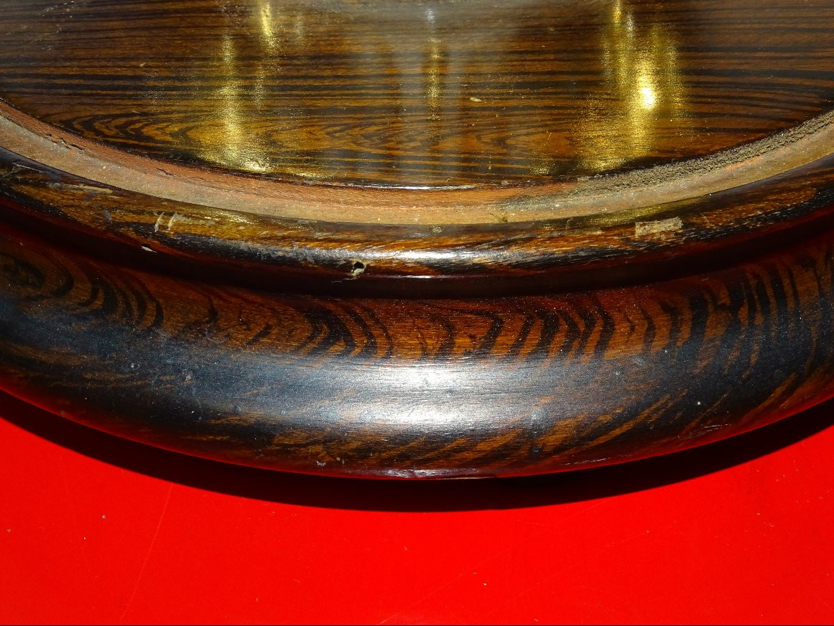 Paire de vases de mariée Vieux Paris avec globes, 52 cm-photo-4