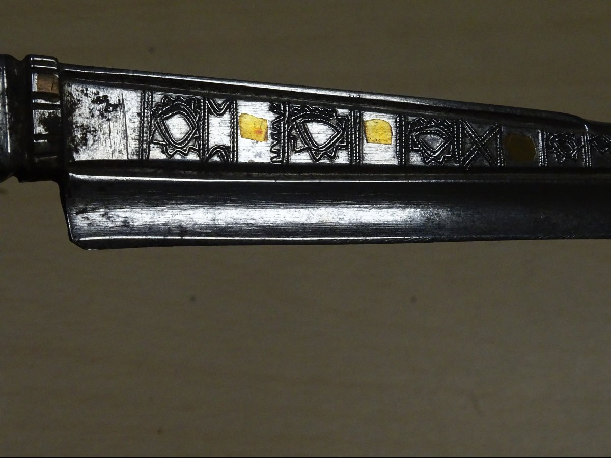 lot de 2 Flissa Sabre Kabyle du XIXeme-photo-5