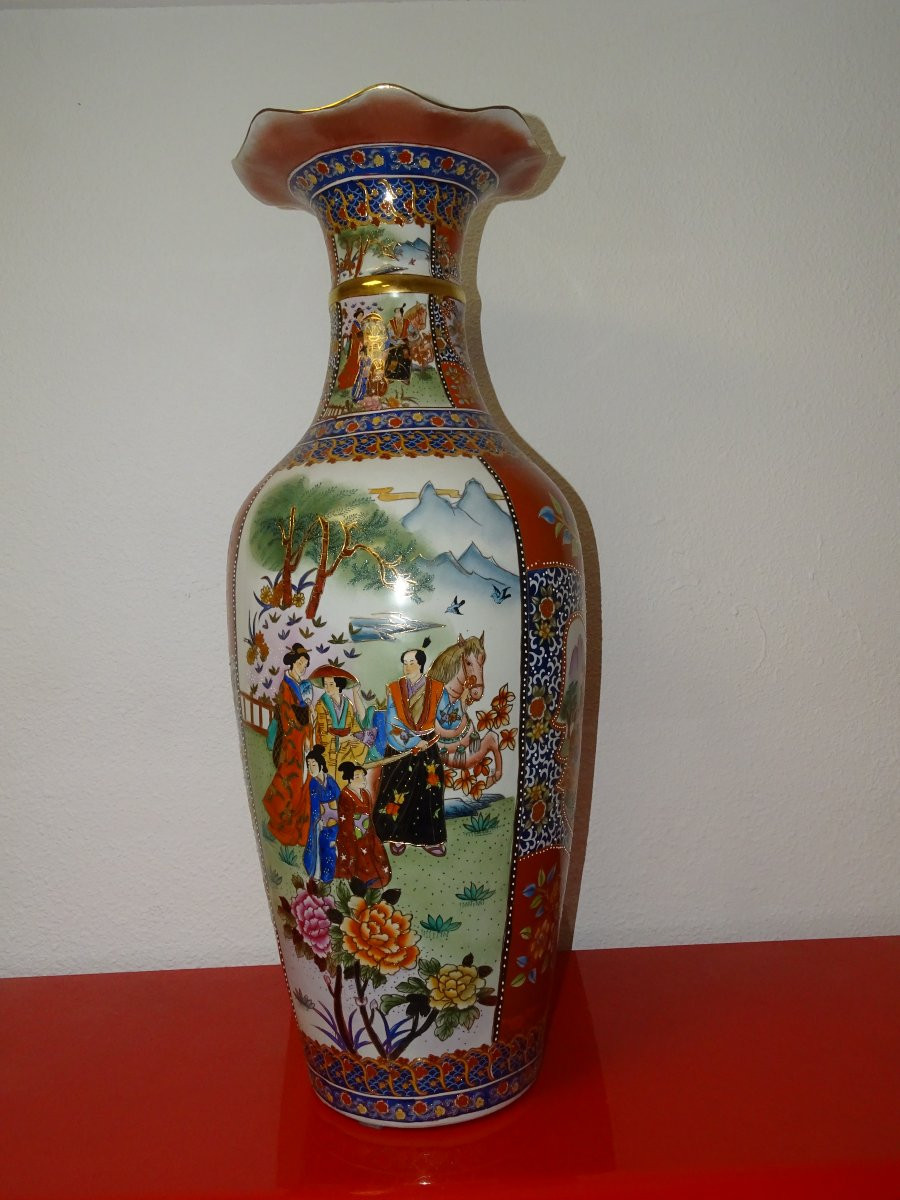 Impressive Imari Vase, Japan, 106 Cm, Perfect Condition-photo-3