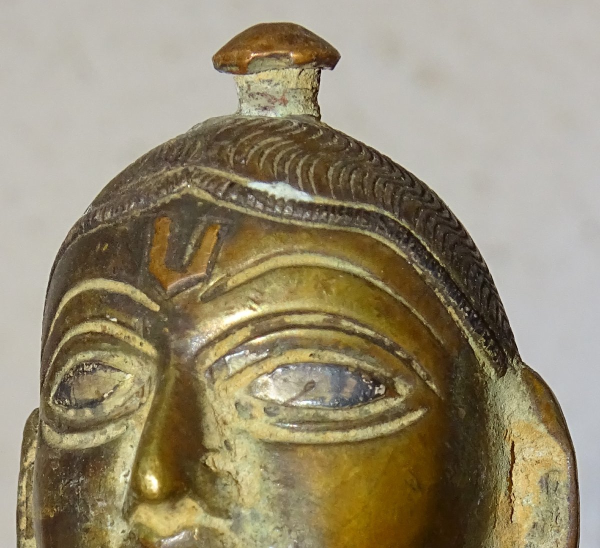 Bronze Of Balakrishna With Silver Inclusion, India, Orissa, 16th-17th Century, Double Signature-photo-4