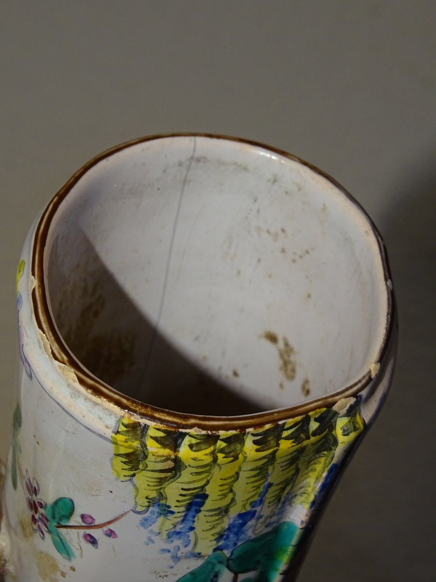 vase aux bambous gallé, signé saint clèment et G-photo-4