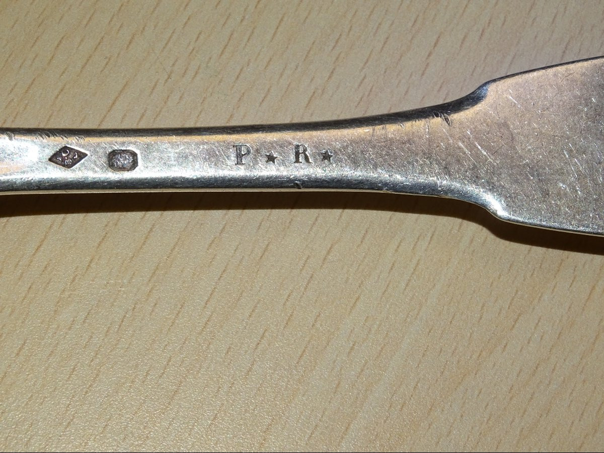 COUVERTS ARGENT MASSIF POINÇON VIEILLARD,PARIS CERES, B.CHENAILLER-photo-4