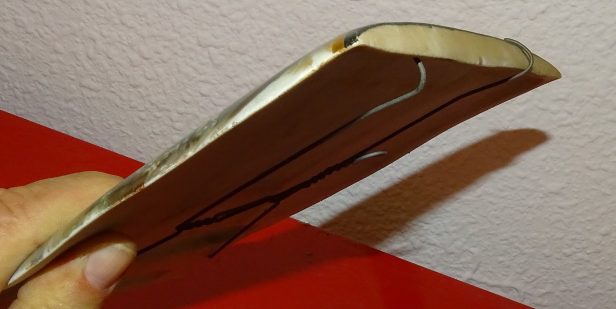 plaque murale XIXème porcelaine imitant cache pot-photo-1