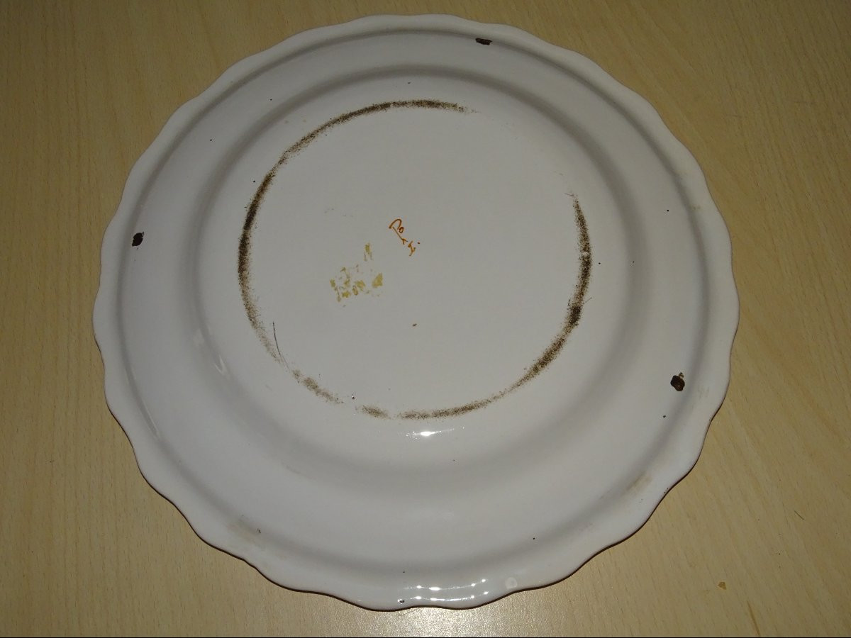 Ancienne Assiette Moustiers Décor Mythologique-photo-1