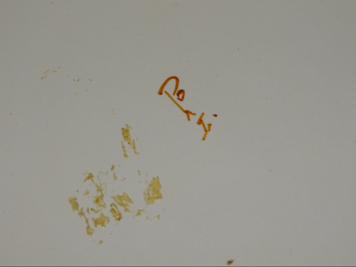 Ancienne Assiette Moustiers Décor Mythologique-photo-2