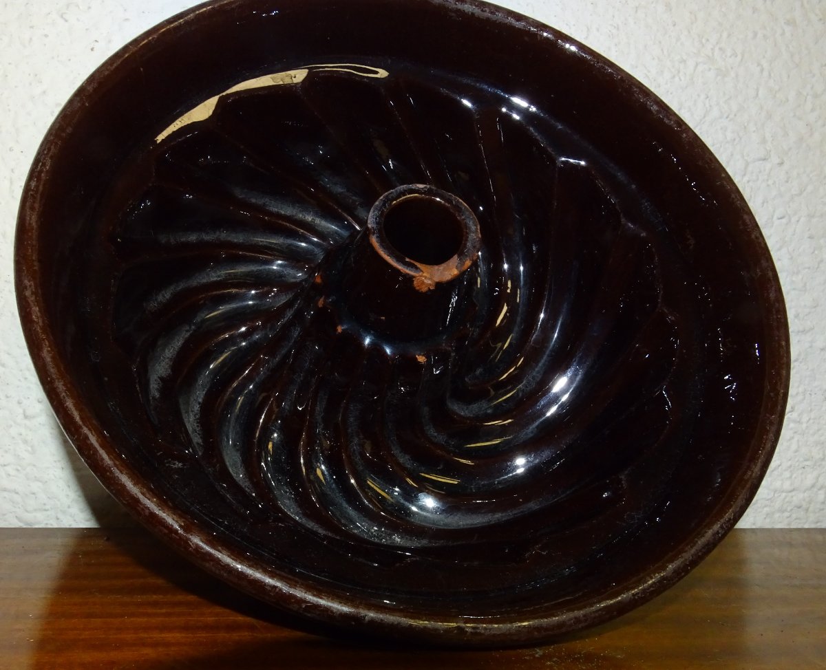 Old Kouglof Mold, Alsace 19th Century-photo-2