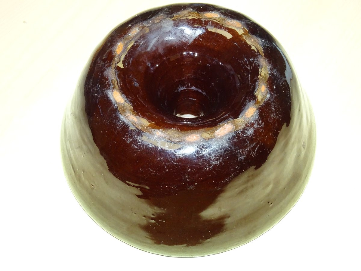 Old Kouglof Mold, Alsace 19th Century-photo-3