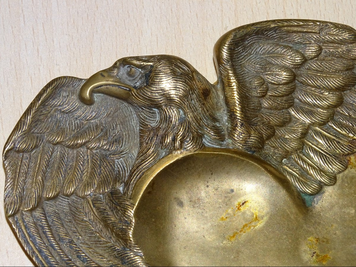 Vide poche, l'Aigle modèle de FRECOURT en Bronze-photo-4