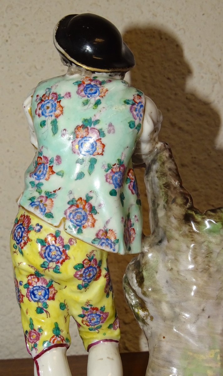 paire de bouquetières de jacob petit, porcelaine émaillée, XIXème-photo-4