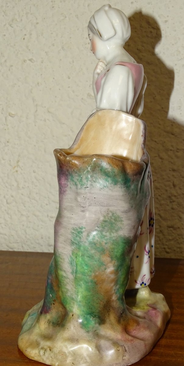 paire de bouquetières de jacob petit, porcelaine émaillée, XIXème-photo-7