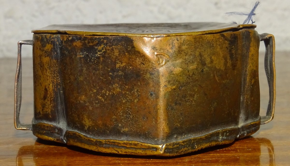 Ancient Tibetan Ghau Reliquary - Tsa-tsa Bhairava-photo-2
