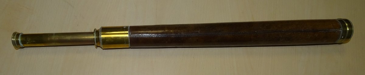 Spencer Browning, London, Marine Spyglass 19th Century-photo-2
