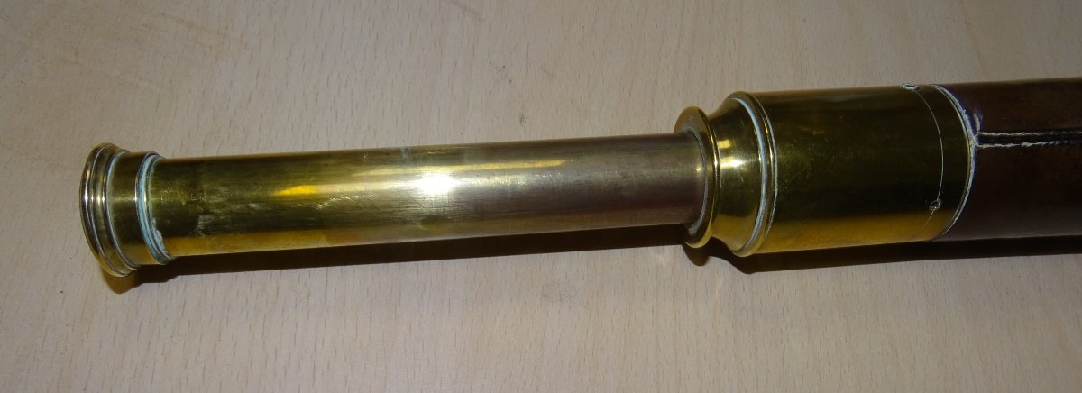 Spencer Browning, London, Marine Spyglass 19th Century-photo-3