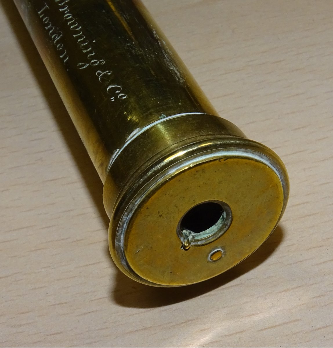 Spencer Browning, London, Marine Spyglass 19th Century-photo-3