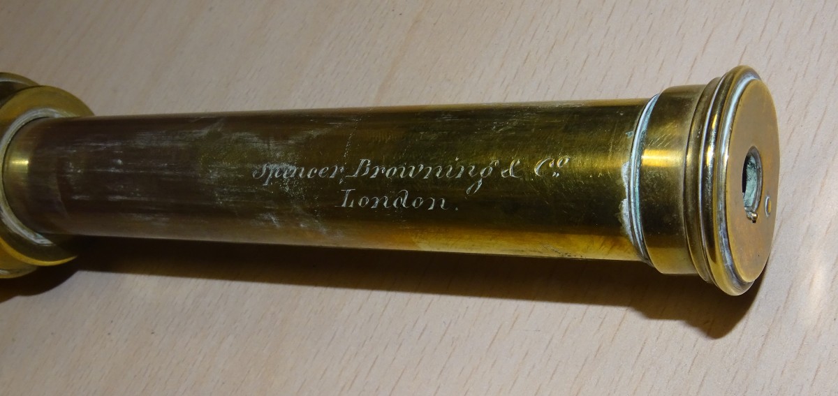 Spencer Browning, London, Marine Spyglass 19th Century