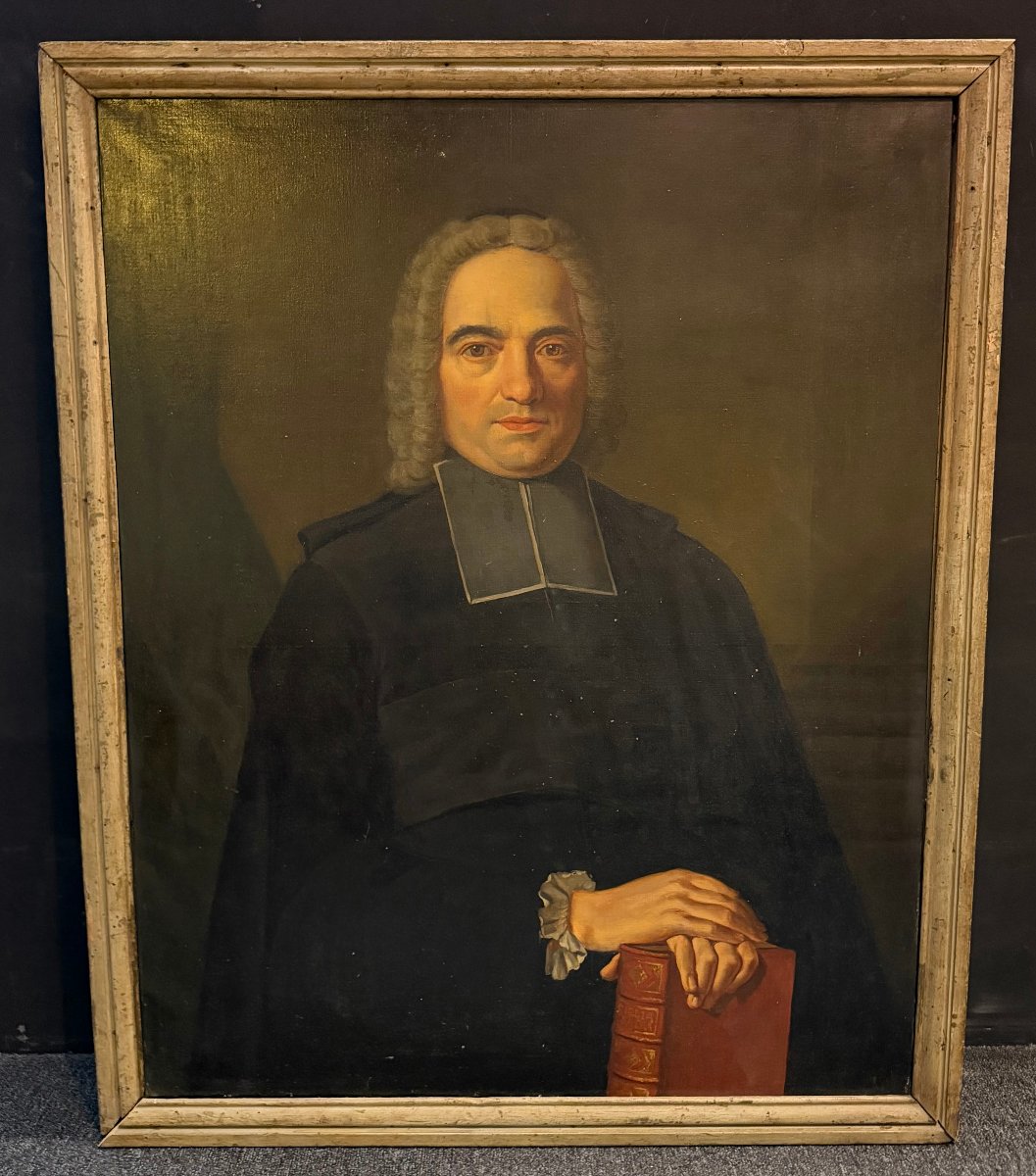 École française, Portrait d’ecclésiastique ou évèque Vers 1750–1770