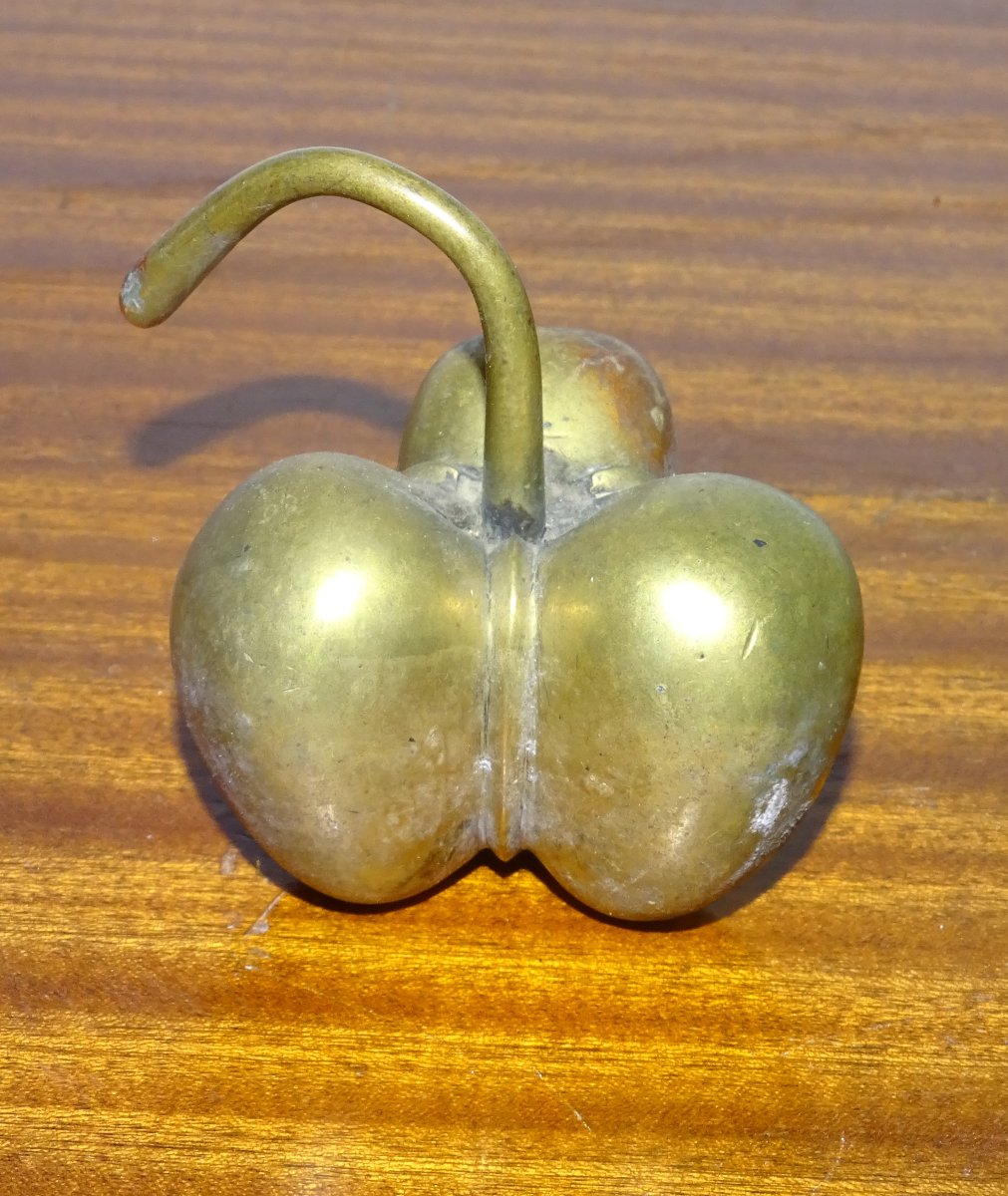 Fruit-shaped Paperweight, China, 19th Century-photo-4