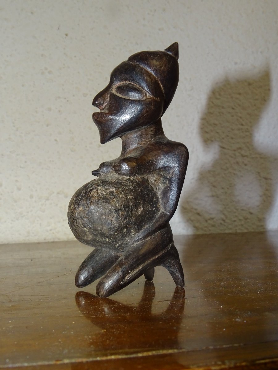 Antique Songyé Statuette? Reliquary, Early 20th Century