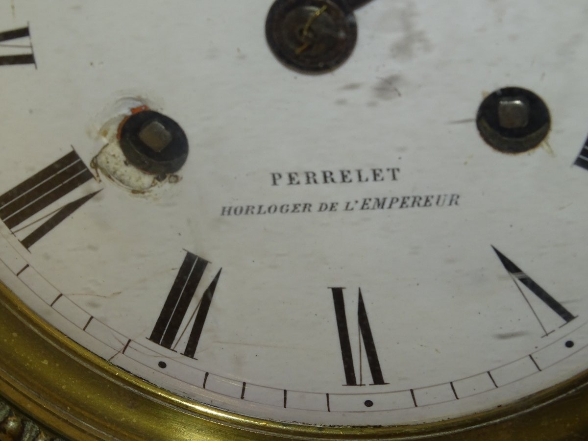 Abraham-louis Perrelet, Antique Pendulum-wire Movement, Watchmaker To The Emperor-photo-3