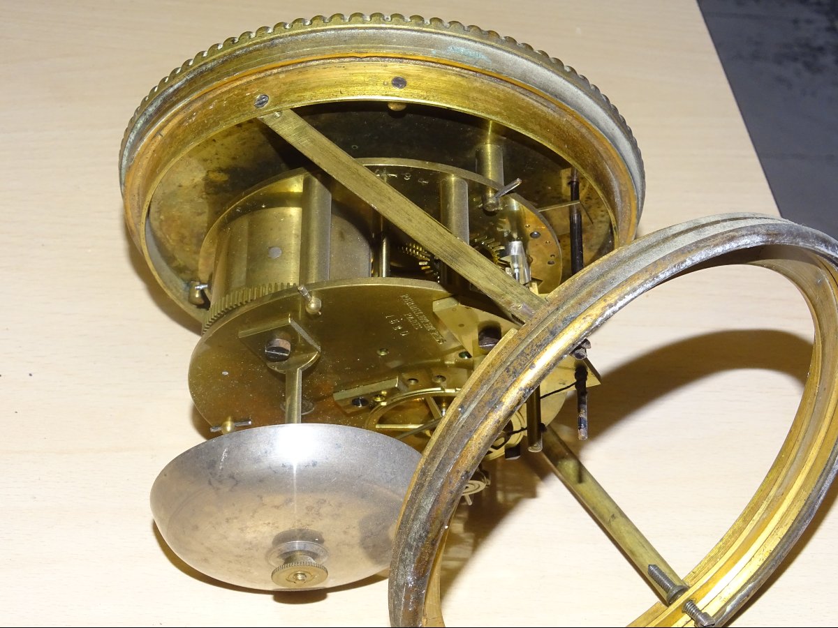 Abraham-louis Perrelet, Antique Pendulum-wire Movement, Watchmaker To The Emperor-photo-4