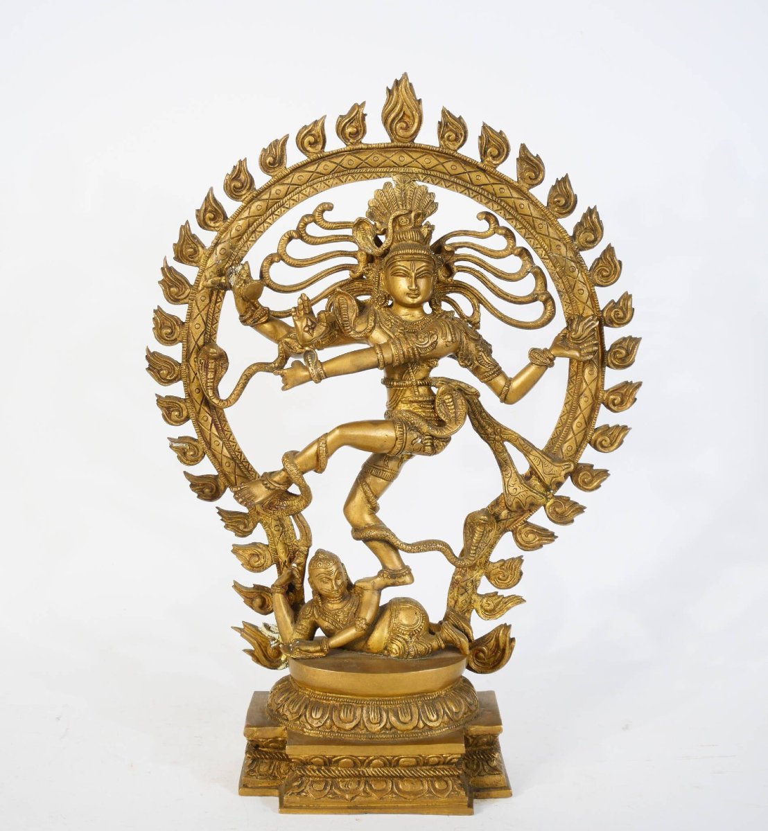 Gilded Bronze Shiva Nataraja, 19th Century