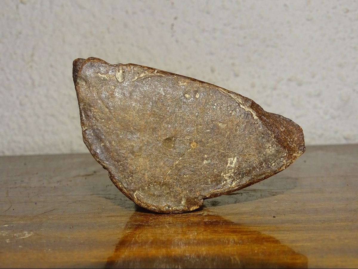 rare statuette de bouddha en pierre sculptée recouvert d'une feuille d'argent martelée. XVIIIèm-photo-4