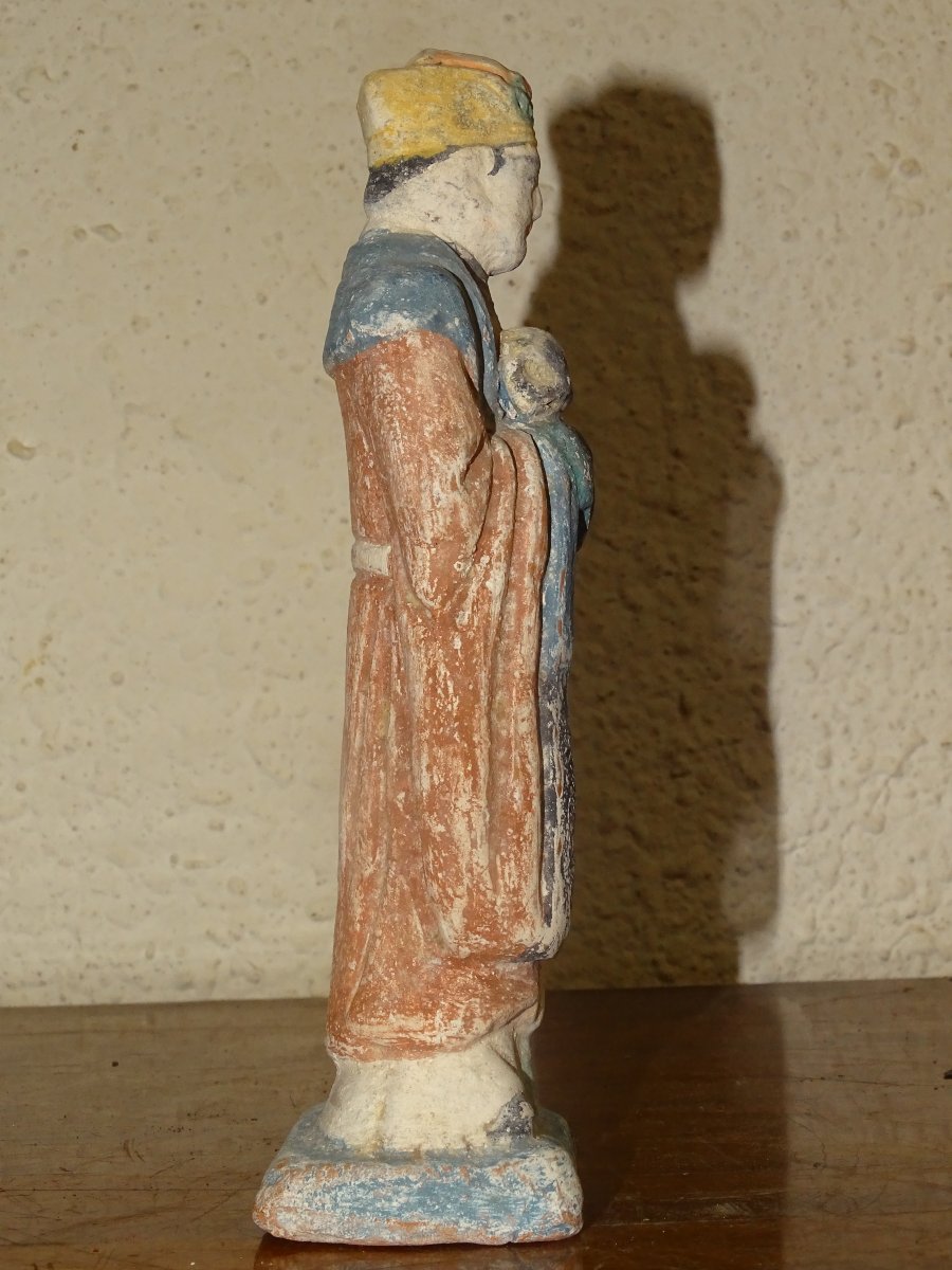 statuette chinoise, Dynastie Yuan (1271 - 1368)-photo-3