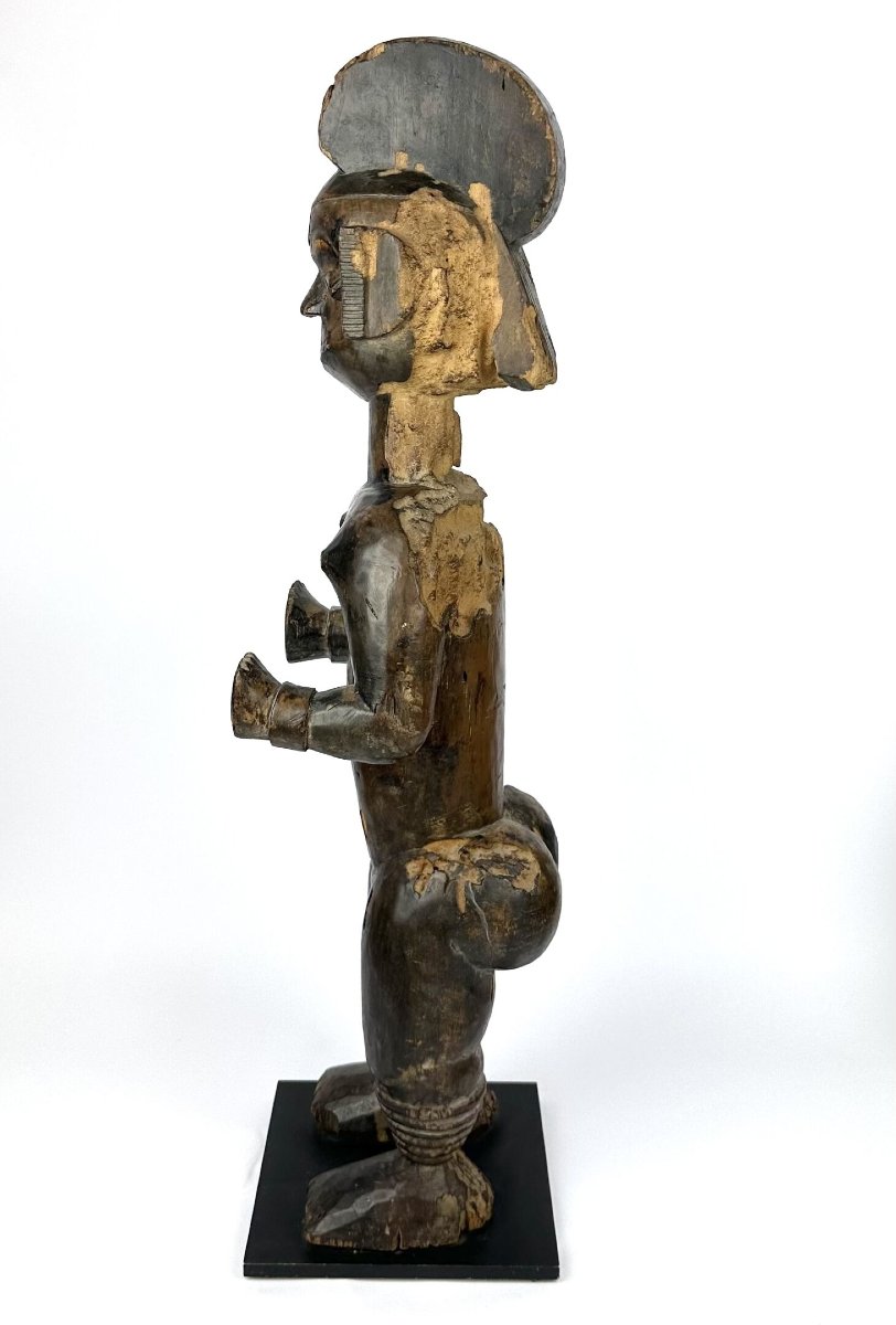 Urhobo Shrine Statue, Nigeria, Mid-20th Century-photo-2