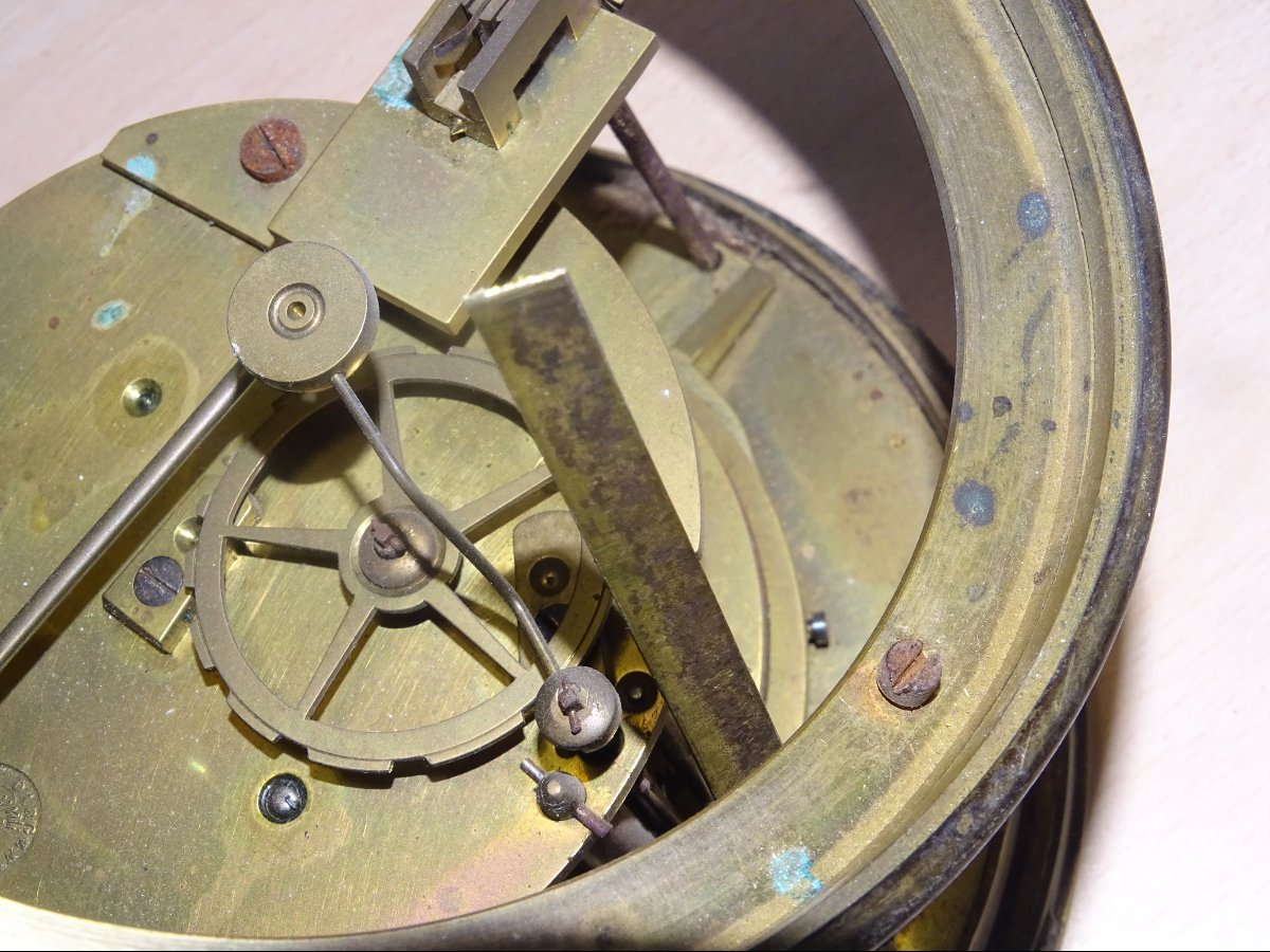 ancien mouvement brocot de pendule, horloge, XIXème-photo-2