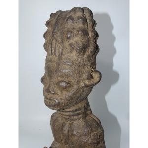 bangwa Statue du lefem à l'effigie d'un chef, Collection Du Docteur Jean Redor.