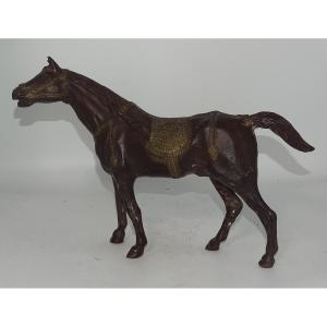 Horse, 19th Century Bronze Sculpture, Japan, Asia