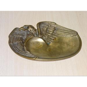 Pocket Box, Frecourt Eagle Model In Bronze