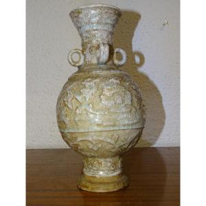 Antique Chinese Ceramics, Glazed Vase, China, 19th Century Or Earlier