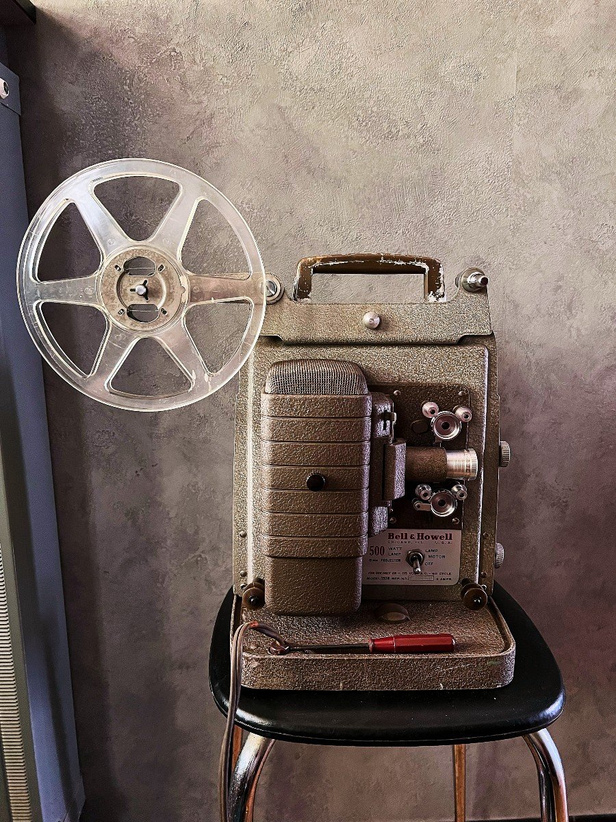Bell & Howell 8mm Projector Model 253 B 500 Watt-photo-2