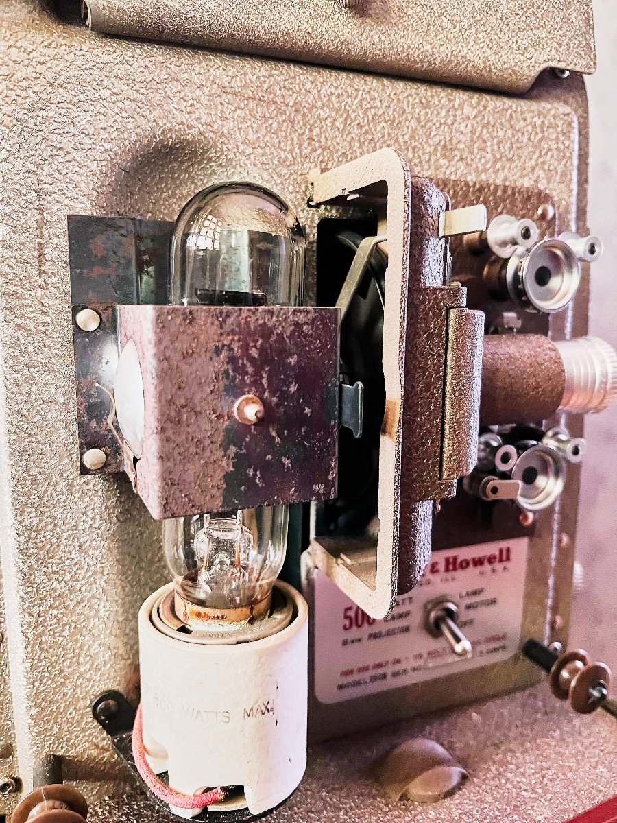 Bell & Howell 8mm Projector Model 253 B 500 Watt-photo-5