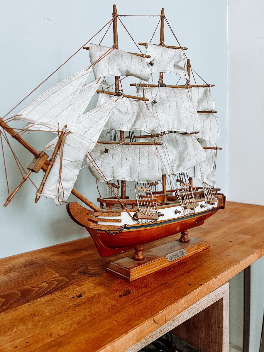 Maquette Bateau La Gloire 1778-photo-3