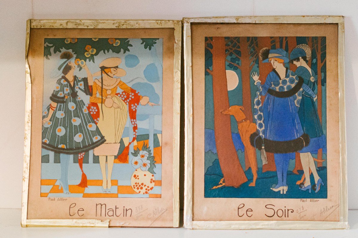 Gravures Estampes Anciennes Paul Allier Numérotée
